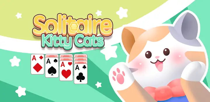 Solitaire Kitty Cats — Android game banner