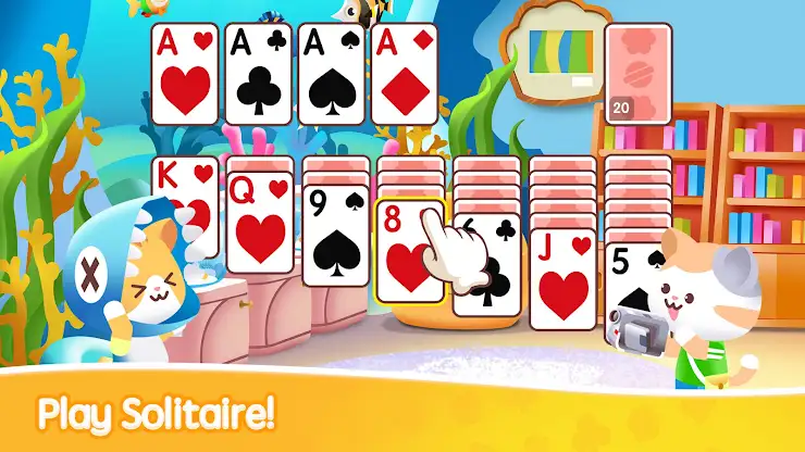 Solitaire Kitty Cats screenshot 1