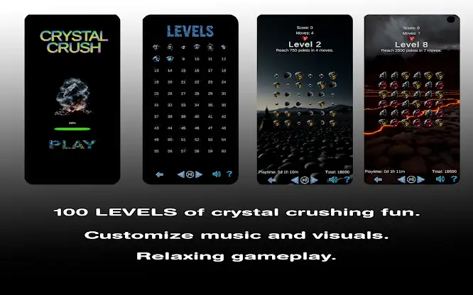 Crystal Crush screenshot 1