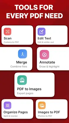 PDF Editor, Reader & Scanner screenshot 2