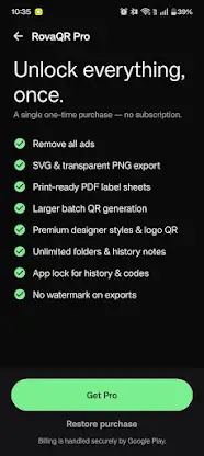 QR scanner and Barcode scanner screenshot 5