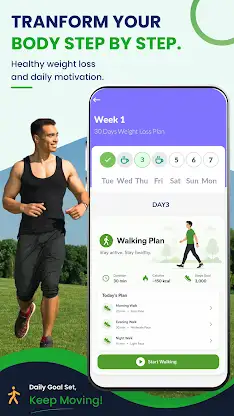 Step Counter & Weight loss screenshot 2