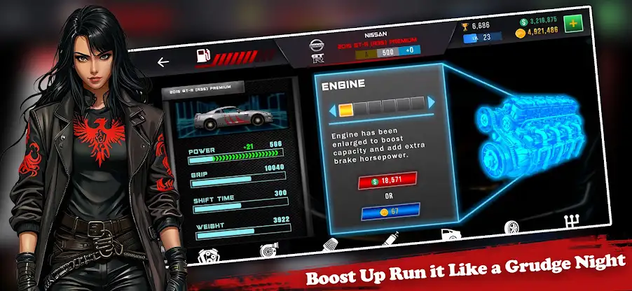 Nitro Speed: Crew Drag Race NS screenshot 2
