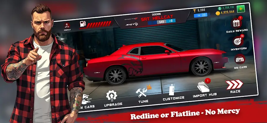 Nitro Speed: Crew Drag Race NS screenshot 1