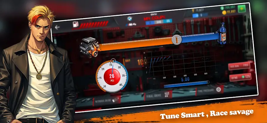Nitro Speed: Crew Drag Race NS screenshot 4
