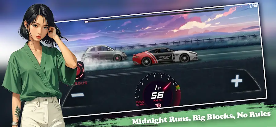 Nitro Speed: Crew Drag Race NS screenshot 7