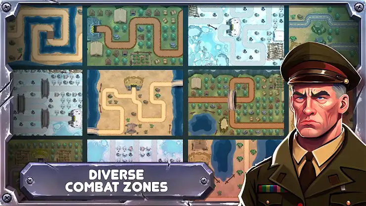 WW2 Strategy: Tower Defense screenshot 1