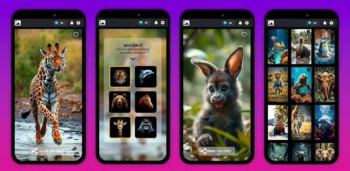 Animal Mix: Incredible Videos — Android game banner