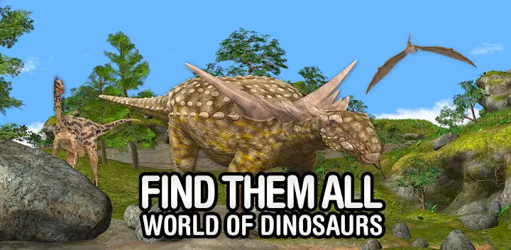 Dinosaurs & Ice Age Animals — Android game banner