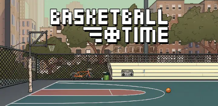 Basketball Time — Android game banner
