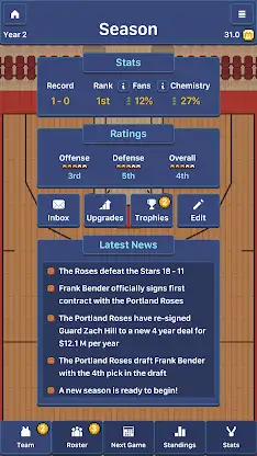 Hoop League Tactics screenshot 6