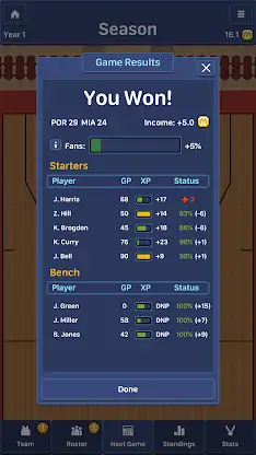 Hoop League Tactics screenshot 7