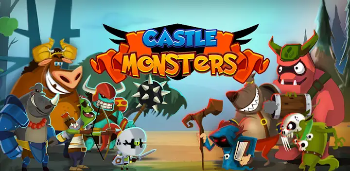 Monster Rush: Strategy TD war — Android game banner