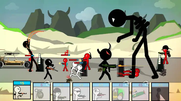 Stick Man Trenches: World War screenshot 5