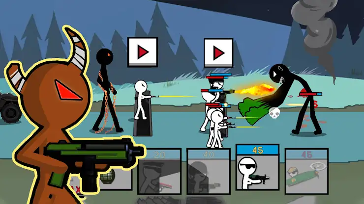 Stick Warfare TD: WW3 Defense screenshot 1