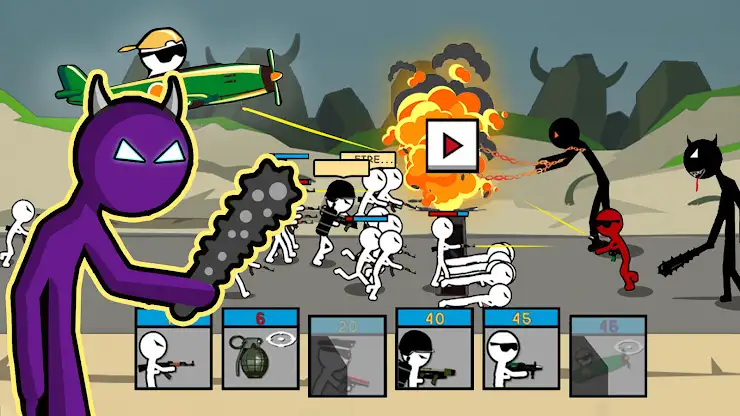 Stick Warfare TD: WW3 Defense screenshot 6