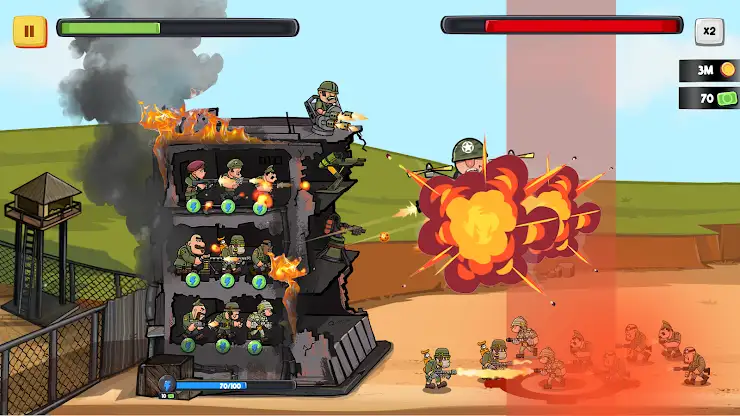 WW2 Army Tower Defense screenshot 1