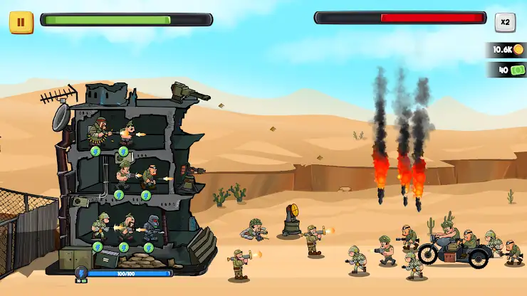WW2 Army Tower Defense screenshot 3