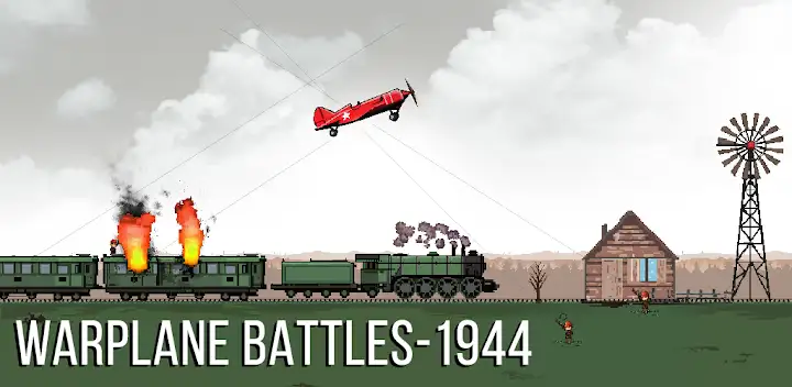 Warplanes Battle 1944: WW2 War — Android game banner