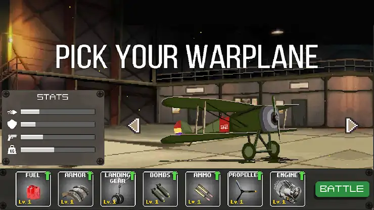 Warplanes Battle 1944: WW2 War screenshot 4