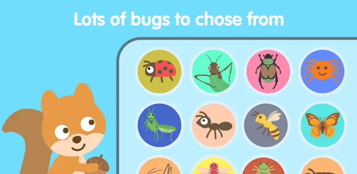 Bugs Insects kids Learn & Play — Android app banner