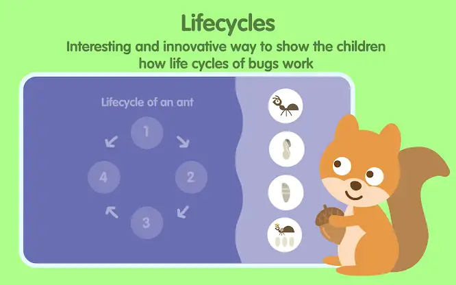 Bugs Insects kids Learn & Play screenshot 7