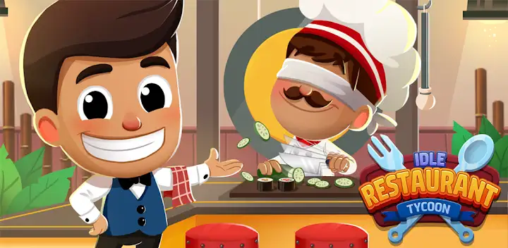 Idle Restaurant Tycoon: Empire — Android game banner