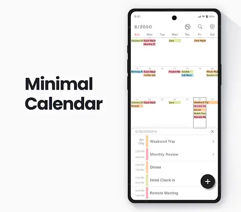My Calendar - Simple Planner screenshot 1