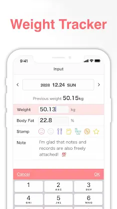 SmartDiet: Weight Loss Tracker screenshot 1
