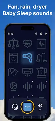 Humli: White Noise Baby Sleep screenshot 2
