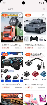 RC Cars Online Shopping Store screenshot 2