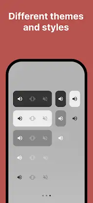 Volume Control Widget Pro screenshot 1