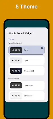 Volume Control & Sound Widget screenshot 4