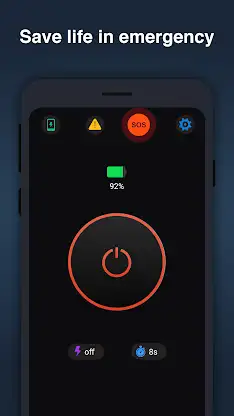 Flashlight : LED torch light screenshot 2