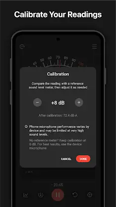 Sound meter : SPL & dB meter screenshot 5