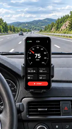 GPS Speedometer : Odometer HUD screenshot 8