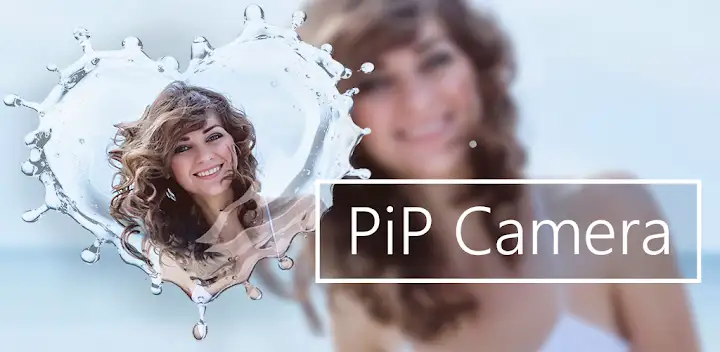 PiP camera collage maker — Android app banner