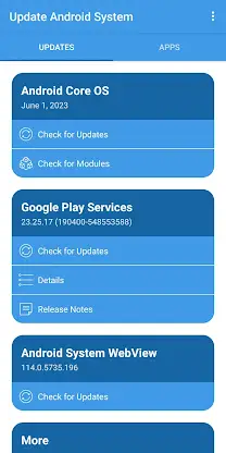 Update Android System screenshot 1