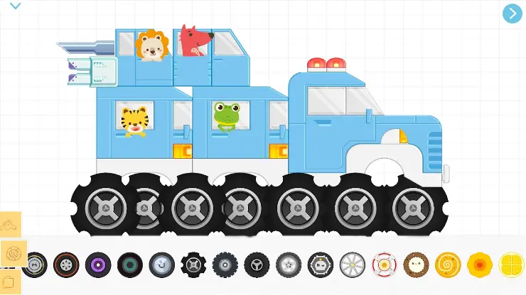 Brick Car(4+)-Build & Racing screenshot 7