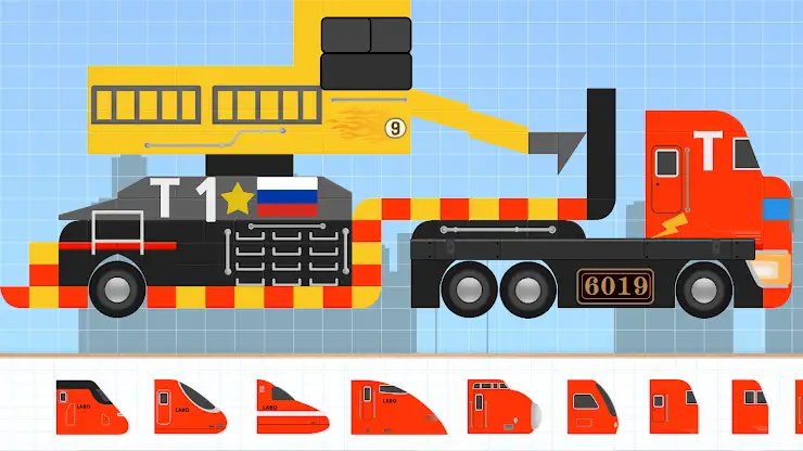 Labo Brick Train Game For Kids screenshot 4