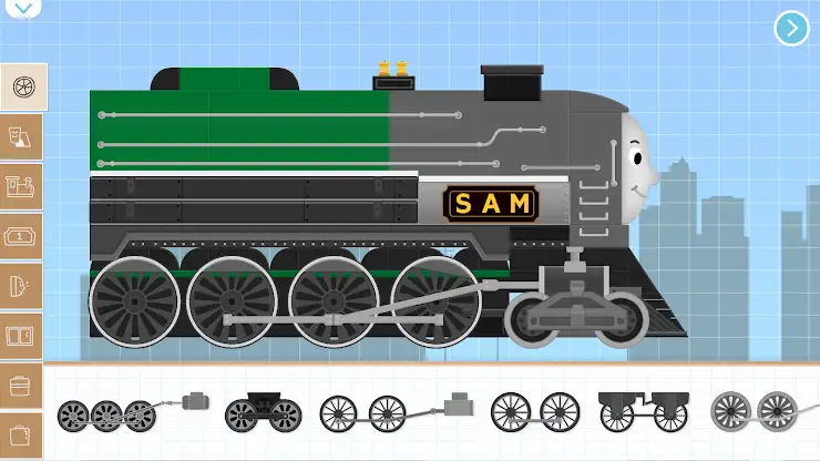Labo Brick Train Game For Kids screenshot 1