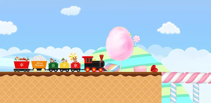 Christmas Train Game For Kids — Android game banner