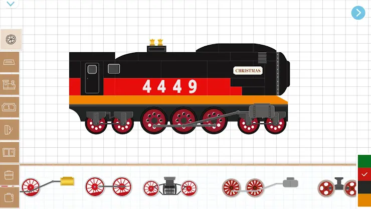 Christmas Train Game For Kids screenshot 4
