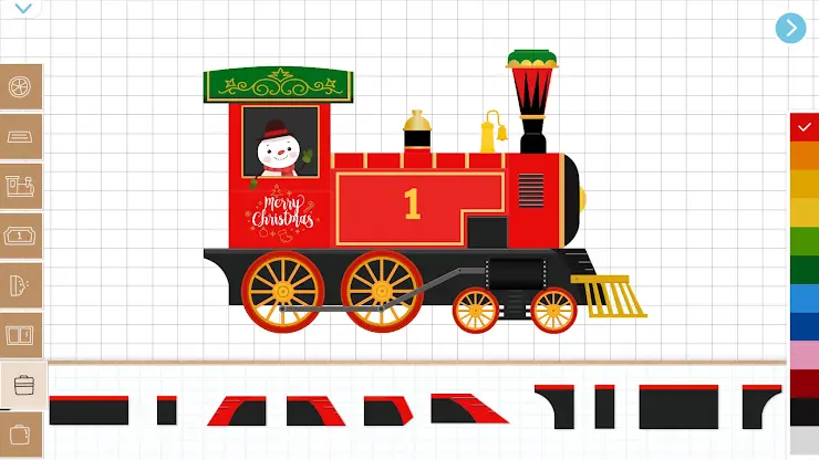 Christmas Train Game For Kids screenshot 6