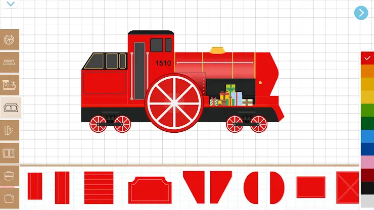 Christmas Train Game For Kids screenshot 1