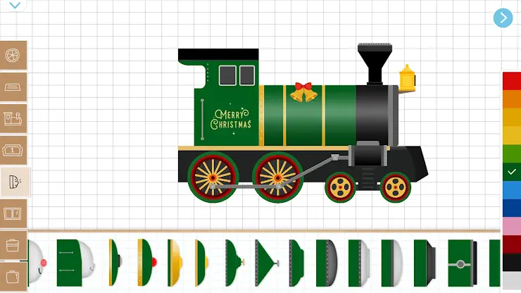 Christmas Train Game For Kids screenshot 5