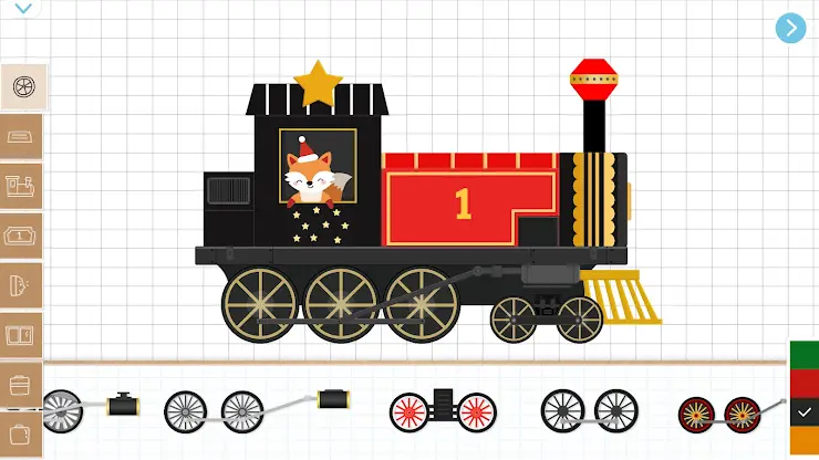 Christmas Train Game For Kids screenshot 3