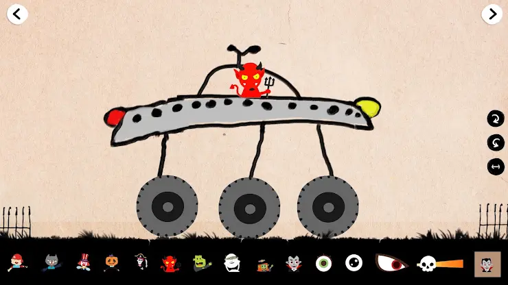 Labo Halloween Car-Kids Game screenshot 4