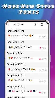 Stylish Fonts Keyboard screenshot 6