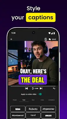 AutoCap Captions Teleprompter screenshot 2